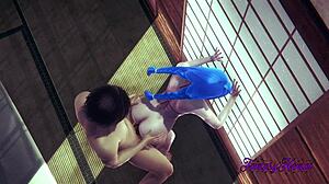 Lol hentai - jinx hard sex in a japanese room - league of legend japanese manga anime porn