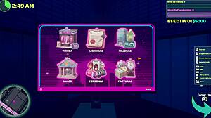 Virtual sexshop adventure with curvy anime girls and huge cocks