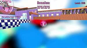 Beating the game for blowjobs and lesbian sex marble maid