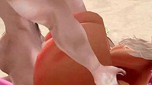 Can her big ass handle this monster cock on imvu