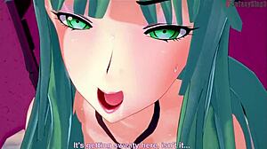Morrigan bikini pov sex on public baths