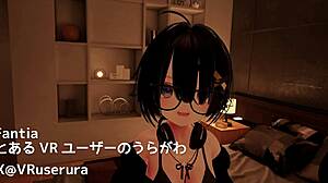 I recorded myself masturbating in vr today