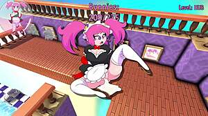 flying through levels to see sexy maid porn