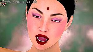 Desi indian bhabhi seduced young tenant for hard fuck