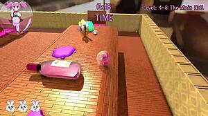 flying through levels to see sexy maid porn