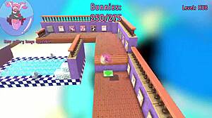 Playing deeply dark levels as marble maid