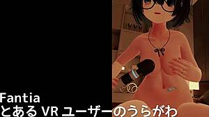 I recorded myself masturbating in vr today