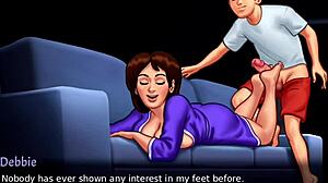 Tried to avoid her step mom noticed immediately in new gameplay scene