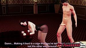 Madeleine enjoys sensual body play