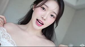 Submissive korean stewardess awaits her masters discipline in first person