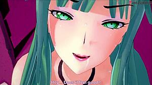 Morrigan bikini pov sex on public baths