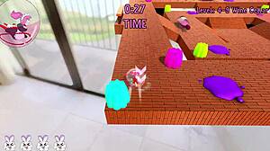 flying through levels to see sexy maid porn