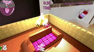 flying through levels to see sexy maid porn