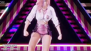 mmd seraphine dances sexy to newjeans asap