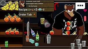 hardcore sex with the sexy bartender hazel the bartender