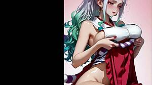 chicas anime quitandose la ropa