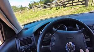 ride turned very tense after she entered the car