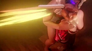 Overwatch Mercy From The Popular Game In Anime Version Four Edition Release