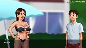Stepsis plays summertime saga 43 by darkcookie in 3d game