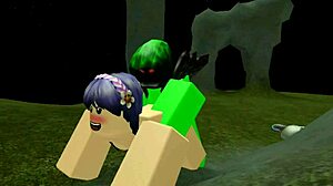 Roblox lunar girl gets fucked by martian in wild action