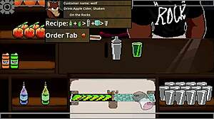 hardcore sex with the sexy bartender hazel the bartender