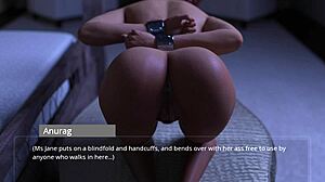 secretly fucked big ass teacher tied up and blindfolded