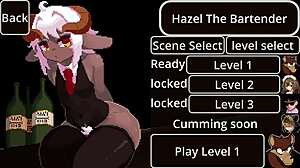 hardcore sex with the sexy bartender hazel the bartender
