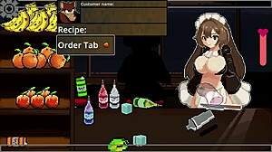 hardcore sex with the sexy bartender hazel the bartender