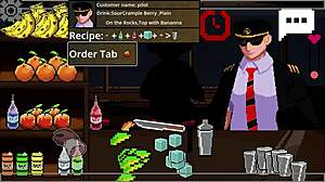 hardcore sex with the sexy bartender hazel the bartender