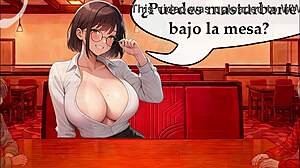 Llena el vaso de semen con tus amigos para tu novia