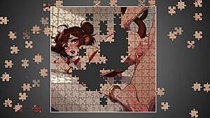 naughty monkey girl doggy styles in puzzle game
