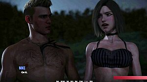 Dominos beach 13 zoe hj bj and fingering fun