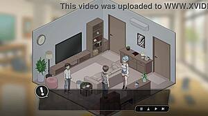 Blackmailed her to have sex with me - sex secrets gameplay part 5
