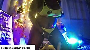 Honey Cosplay Room Japanese Anime Hentai Pikachu Honey Dildo Play