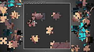Sexy monster girls in hentai puzzle game