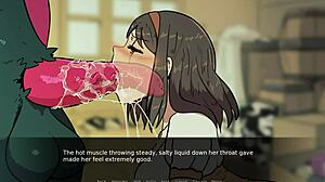 Married woman meets vampire in game