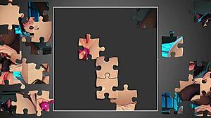 Sexy monster girls in hentai puzzle game