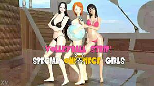 mobile game one piece girls nami nico mmd new game strip