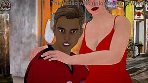 Ebony Cock Power Surge: Thick Dark Action