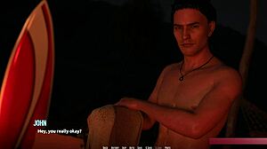 Dominos beach 13 zoe hj bj and fingering fun