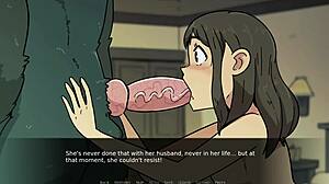 Married woman meets vampire in game