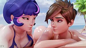 overwatch juno free use at beach