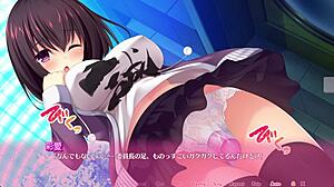 real eroge situation with sakura hanasano in cute hentai