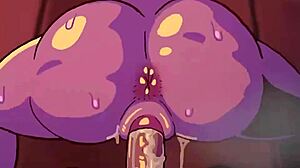 suggestive zelda shows her pussy in hentai animation