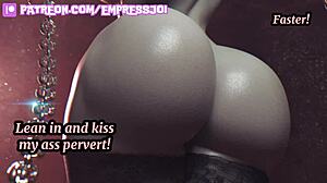Lady Dimitrescu Dominates You With Ass And Feet