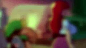 suggestive zelda shows her pussy in hentai animation