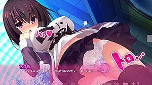 real eroge situation with sakura hanasano in cute hentai