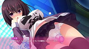 real eroge situation with sakura hanasano in cute hentai