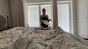 maid with natural tits visits employer and confesses her needs