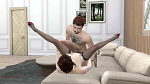 boss meets new secretary at work
